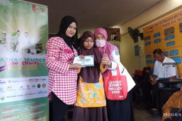 Baznas Jember gandeng NPCI salurkan zakat kepada 104 disabilitas