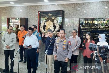 Kapolri bahas kesiapan mudik Lebaran 2023 dengan sejumlah menteri