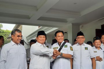 PBB sambangi Gerindra bahas pemilu dan koalisi