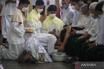 Misa kamis putih di Yogyakarta