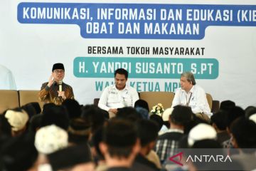 Wakil Ketua MPR tekankan pentingnya literasi tentang obat dan makanan