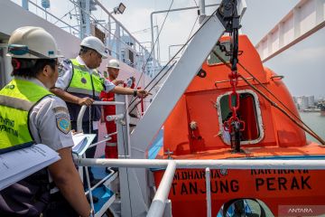 Pemeriksaan kelaikan kapal laut menghadapi arus mudik Lebaran