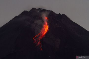 Merapi luncurkan 23 guguran lava pijar pada Jumat pagi