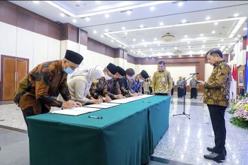 Suharso lantik enam pejabat baru Bappenas