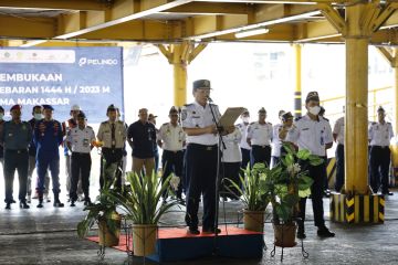 Pelindo Makassar siagakan Posko Angkutan Lebaran Terpadu 2023