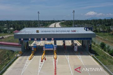 Jalan tol Trans Sumatera kelolaan Hutama Karya siap digunakan pemudik