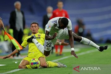 Liga Spanyol : Real Madrid kalah dari Villarreal 2-3