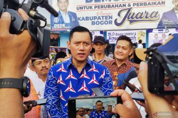 AHY jadikan Kabupaten Bogor parameter kemenangan Partai Demokrat