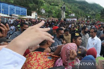 Presiden Joko Widodo kunjungi Pasar Selo di Boyolali