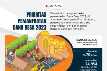 Prioritas pemanfaatan Dana Desa 2023