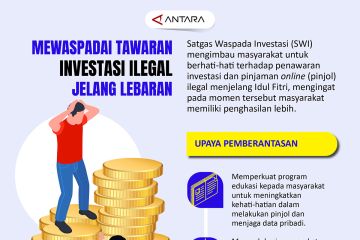 Mewaspadai tawaran investasi ilegal jelang Lebaran