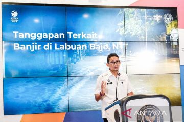 Sandiaga minta Pemkab Manggarai Barat tingkatkan kesiapsiagaan bencana