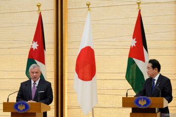 Pertemuan bilateral Jepang dan Yordania