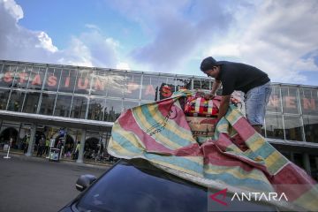 Mudik awal di Stasiun Pasar Senen