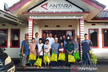 Ramadhan - Perum LKBN ANTARA Babel santuni anak yatim