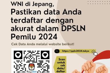 PPLN Tokyo ajukan 24.059 pemilih ke KPU untuk DPSLN Pemilu 2024