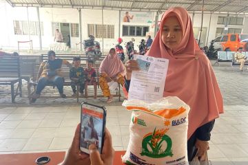 PT Pos telah salurkan 3,5 juta kilogram beras bantuan pangan di Aceh