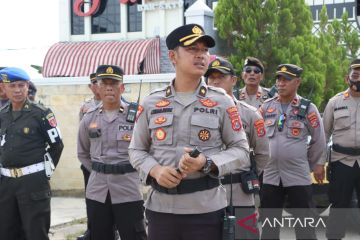 Polresta Kendari dirikan 12 pos mudik lebaran