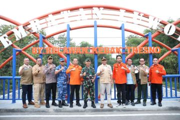 Kepala BNPB resmikan Jembatan Luworo baru usai perbaikan
