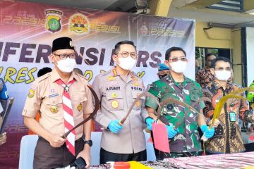 Polres Metro Depok amankan 367 pelaku tawuran