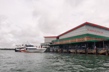 Puncak arus mudik di Pelabuhan SBP Tanjungpinang pada 19-21 April 2023