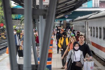 Arus Mudik Di Stasiun Kertapati