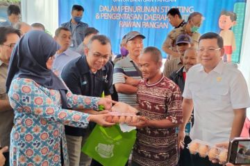 Bapanas salurkan bantuan telur dan ayam perkuat penanganan stunting