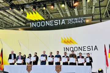 Industri daur ulang RI-Singapura teken kerja sama di Hannover Messe