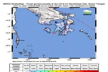 BMKG: Aktivitas sesar lokal picu gempa dangkal di Buton Tengah