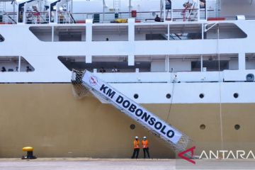 Pemudik apresiasi program mudik gratis sepeda motor dengan kapal laut