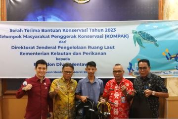 KKP perkuat peran masyarakat jaga kawasan konservasi Mentawai