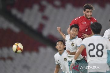 Timnas Indonesia U-22 kalahkan Lebanon 1-0