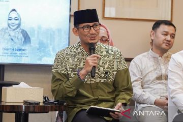 Sandi minta pelaku UMKM kolaborasi ciptakan ekosistem ekonomi syariah