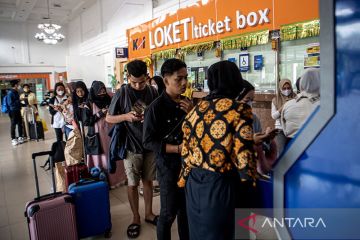 Tiket kereta api untuk masa angkutan Lebaran 2023 masih tersedia