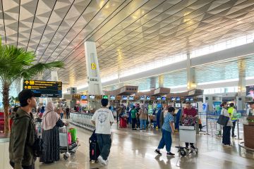 Jumlah penumpang di Bandara Soetta pada H-6 Lebaran naik 28 persen