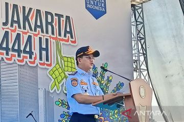 Sebanyak 13.541 peserta mudik gratis Pemprov DKI berangkat dari Monas