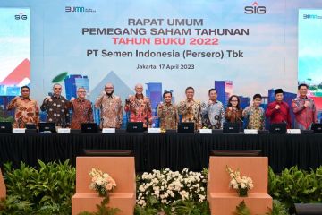 Semen Indonesia bagikan dividen Rp1,65 triliun tahun buku 2022