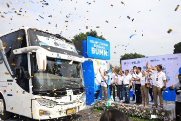 PLN berangkatkan 1.000 pemudik gratis ke Jatim dan Jateng