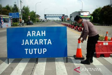 Pintu keluar tol Brebes Timur ditutup