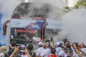 Pemberangkatan mudik gratis bersama BUMN