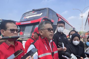 Hasto kembali tegaskan syarat capres dari PDIP dalam berkoalisi