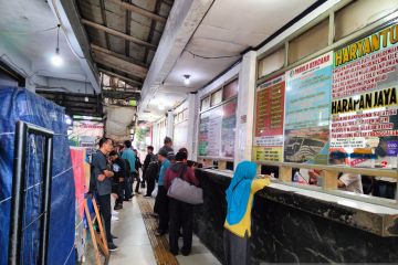Puncak arus mudik di terminal bus Bandung mulai Rabu ini
