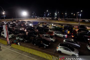 Arus mudik pelabuhan Bakauheni