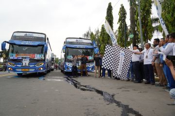 Krakatau Steel Berangkatkan Mudik Gratis Lebaran 1444 H