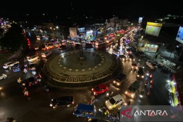 Polres Cianjur lakukan rekayasa arus antisipasi macet di jalur mudik