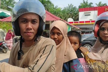 Ihsan mudik 20 jam dengan sepeda motor demi berkumpul bersama keluarga
