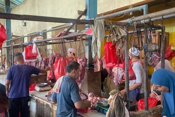 Harga daging sapi di Bandarlampung tembus Rp150 ribu/kg