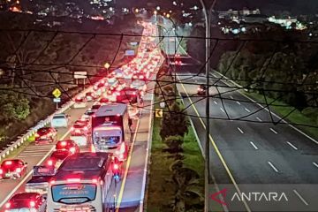 Jalur satu arah di tol diperpanjang hingga pintu keluar Bawen