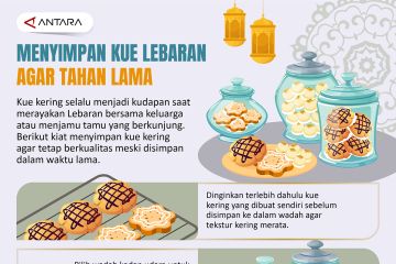 Menyimpan kue Lebaran agar tahan lama