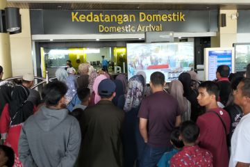 Bandara Minangkabau catat rekor baru, pemudik capai 10.109 orang